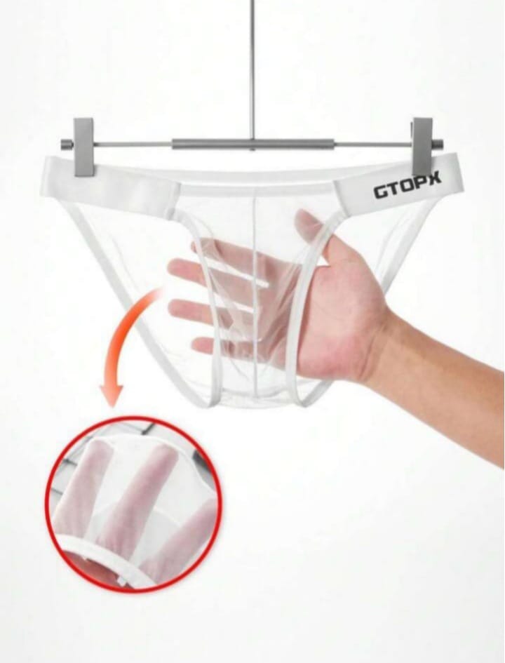 Crystal Clear Mesh Brief